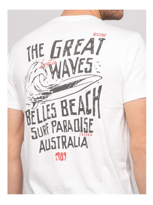 Nrnage katoenen t-shirt met patroon - Kiabi