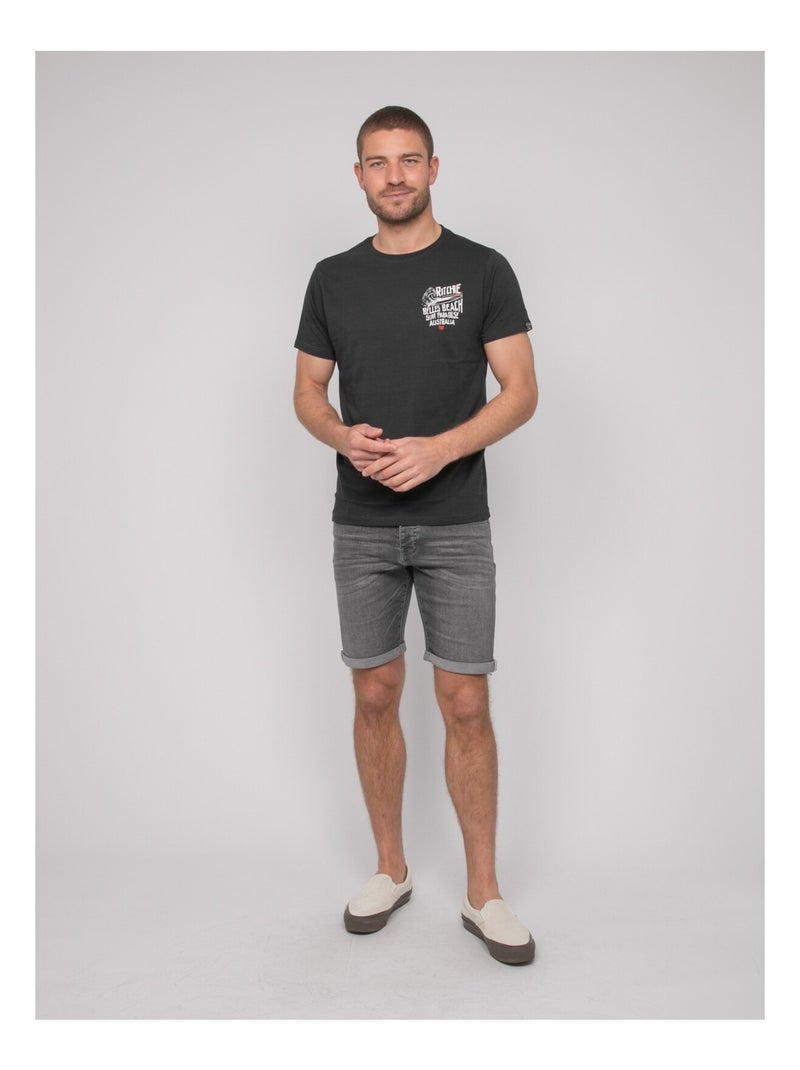 Nrnage katoenen t-shirt met patroon Grijs - Kiabi