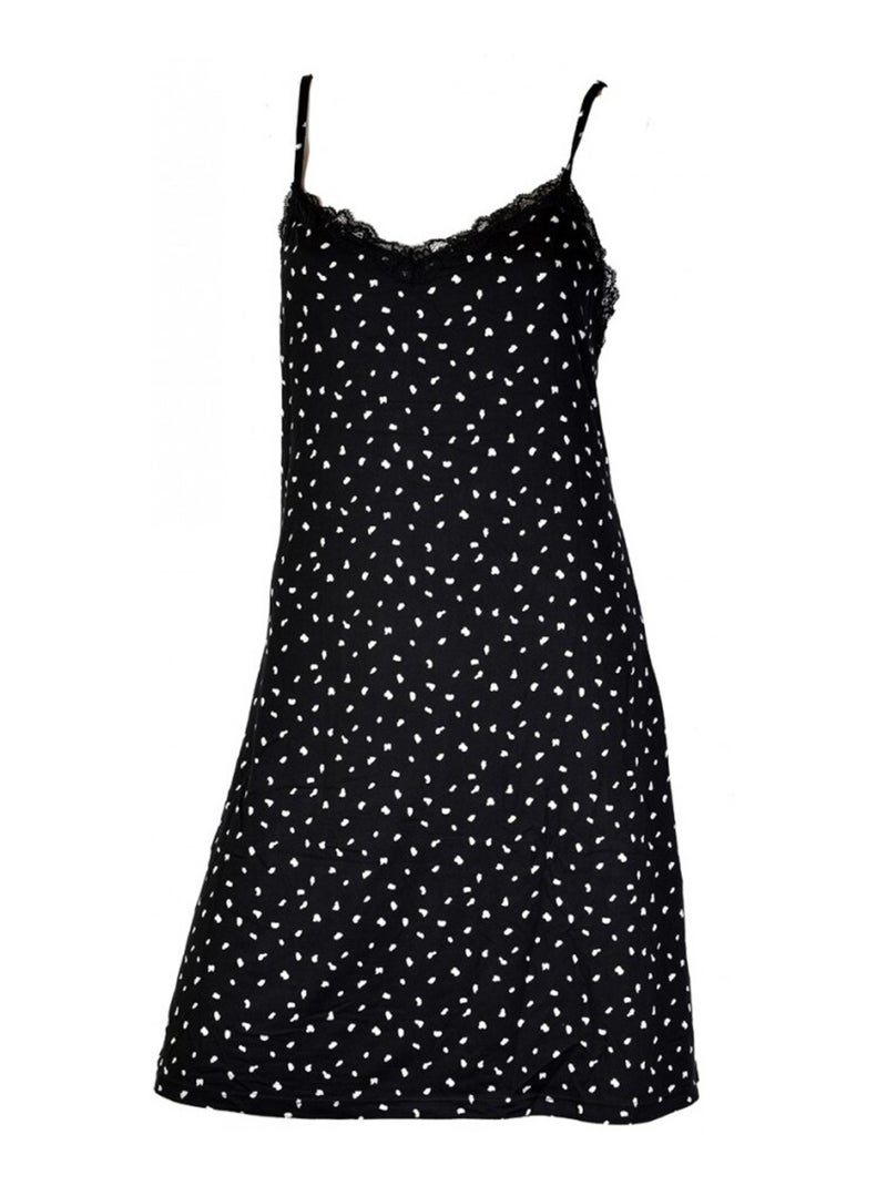 Nuisette femme confort ensemble 2 pièces Noir - Kiabi