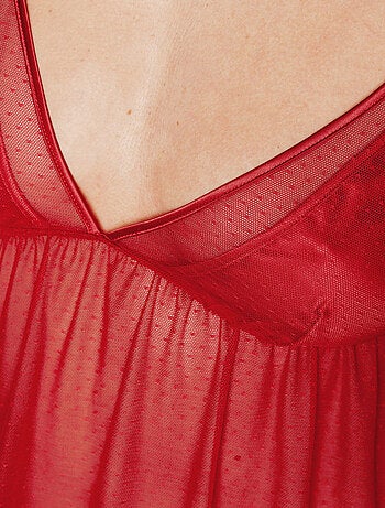 Nuisette + tanga hypsi - rougegorge lingerie