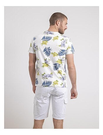 Nulibis puur katoenen t-shirt met ronde hals