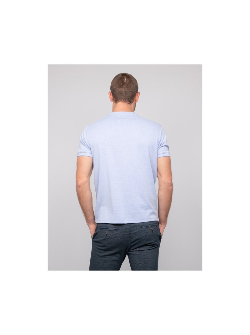 Nulsanic effen t-shirt Hemelsblauw - Kiabi