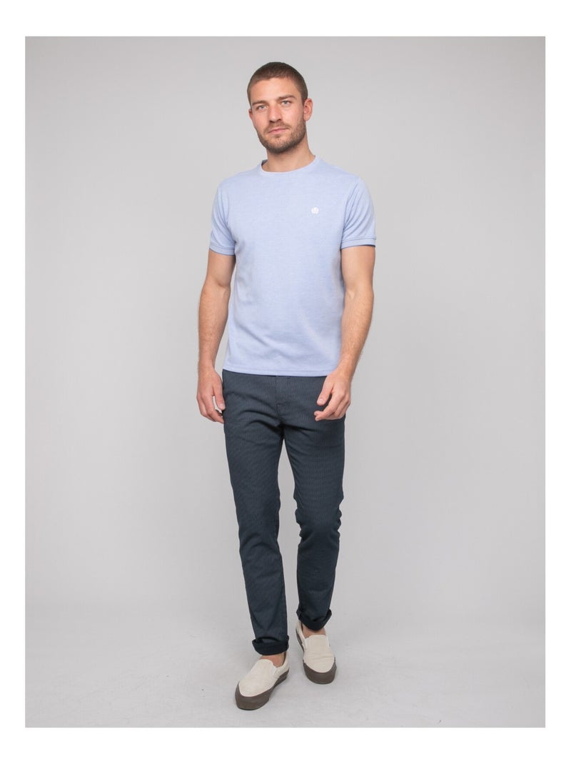 Nulsanic effen t-shirt Hemelsblauw - Kiabi
