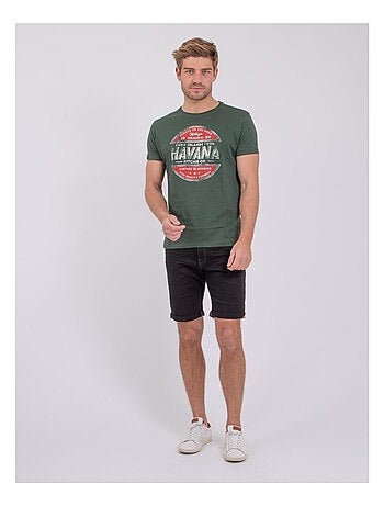 NUMATIS T-shirt met korte mouwen, ronde hals en gemaakt van puur katoen.