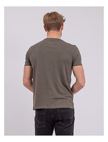 NUMILAN T-shirt met korte mouwen, ronde hals en gemaakt van puur katoen