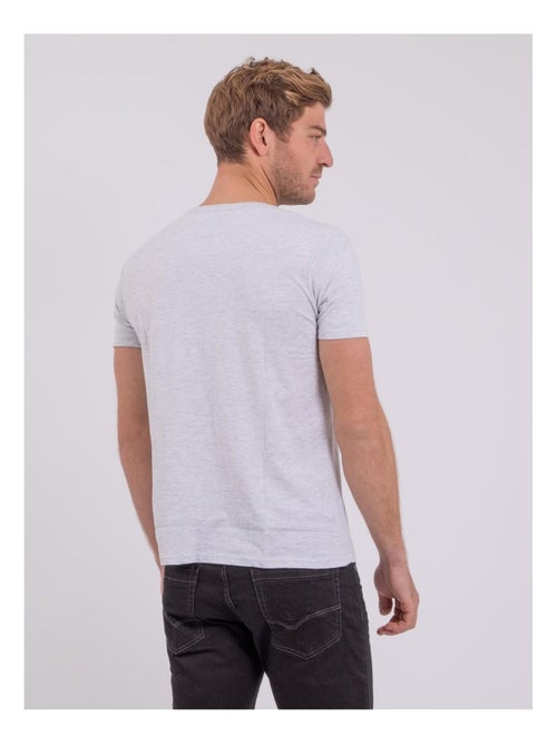 NUPLATON T-shirt met korte mouwen, ronde hals en gemaakt van puur katoen - Kiabi