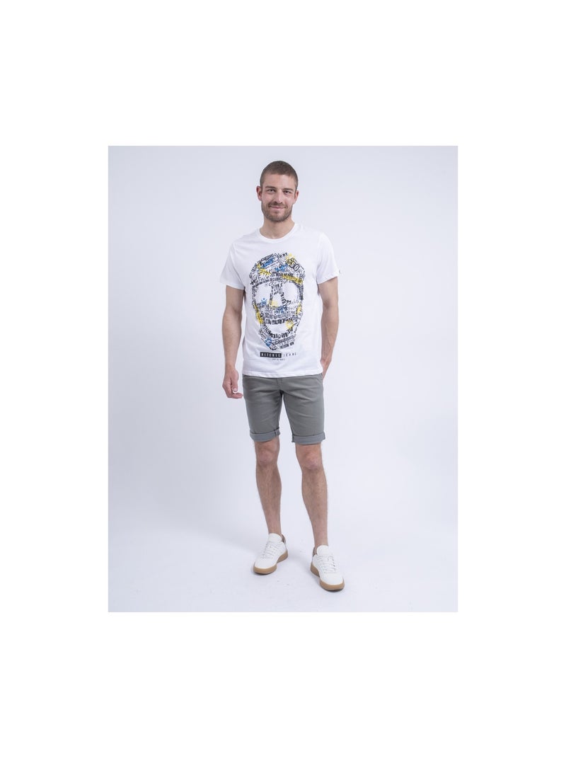 Nuskino t-shirt met ronde hals Wit - Kiabi