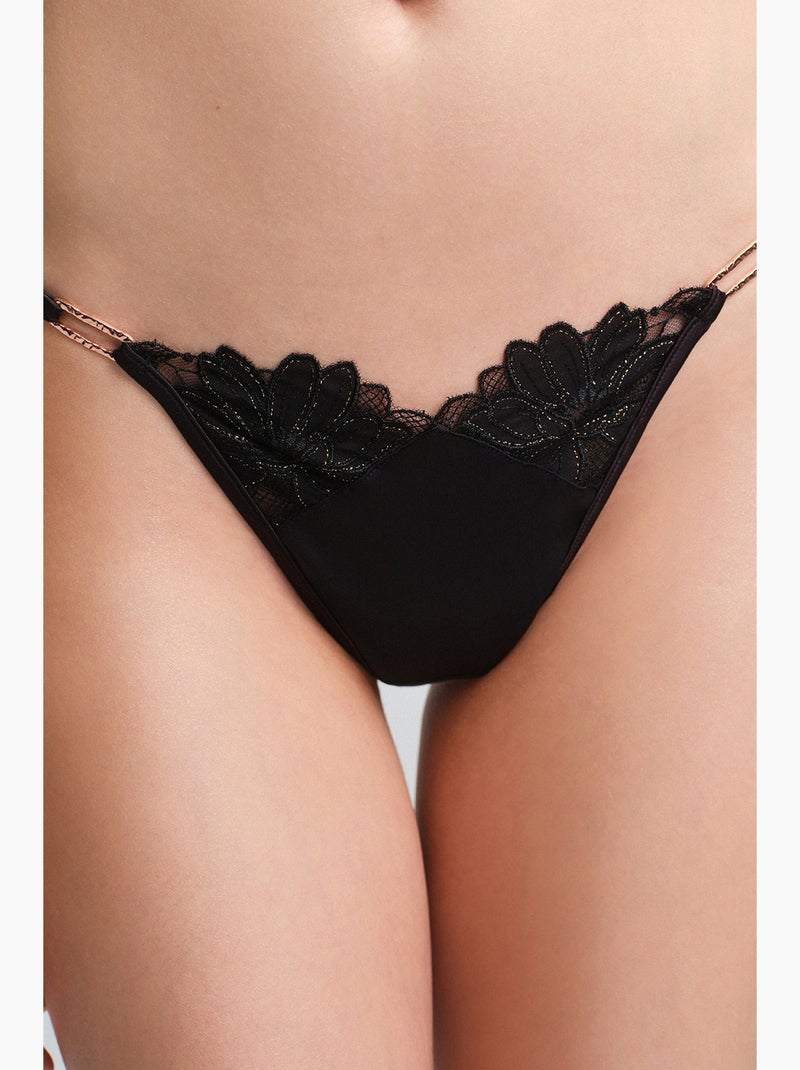 Obsidia string slip penti Zwart - Kiabi