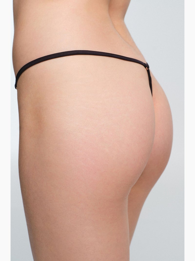 Obsidia string slip penti Zwart - Kiabi