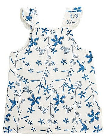 Ocean of Love ecru denim babyjurk