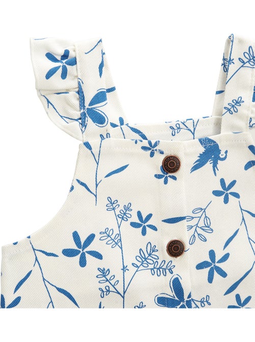 Ocean of Love ecru denim babyjurk - Kiabi