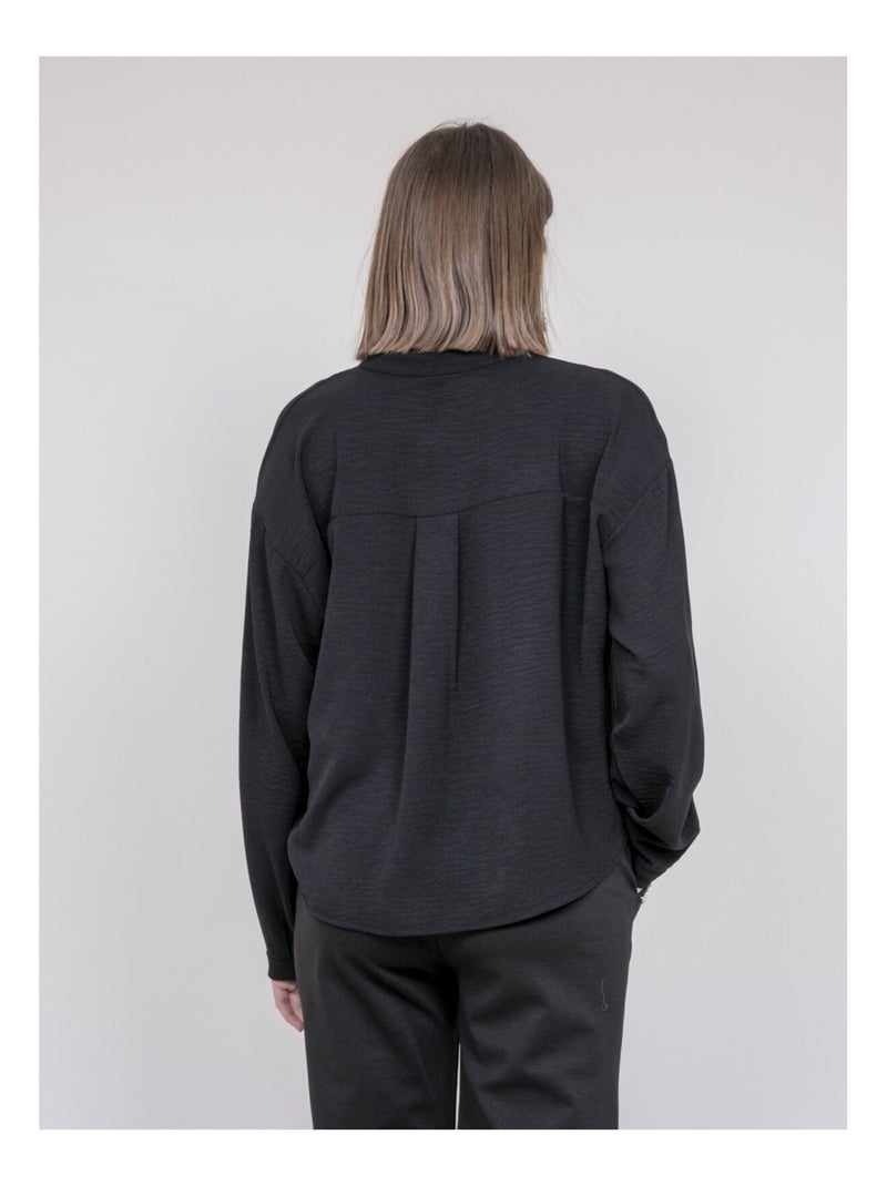 Odacre crossover shirt Zwart - Kiabi