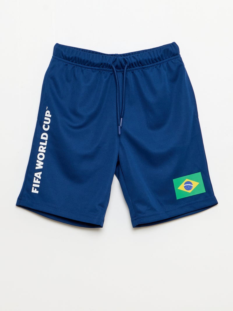 Officieel gelicentieerde 2-delige set met shirt en short van de FIFA Wereldbeker 26™ Geel - Kiabi