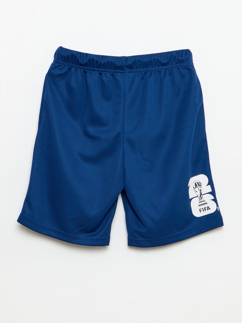 Officieel gelicentieerde 2-delige set met shirt en short van de FIFA Wereldbeker 26™ Geel - Kiabi