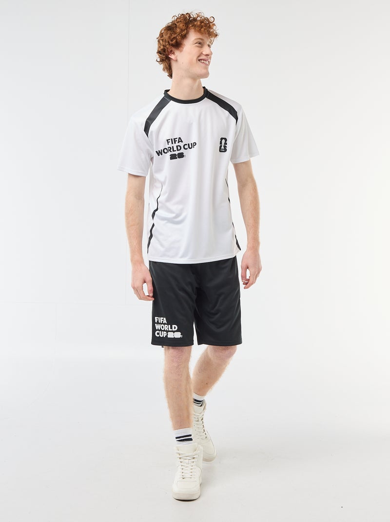 Officieel gelicentieerde T-shirts van de FIFA Wereldbeker 26™ Wit - Kiabi