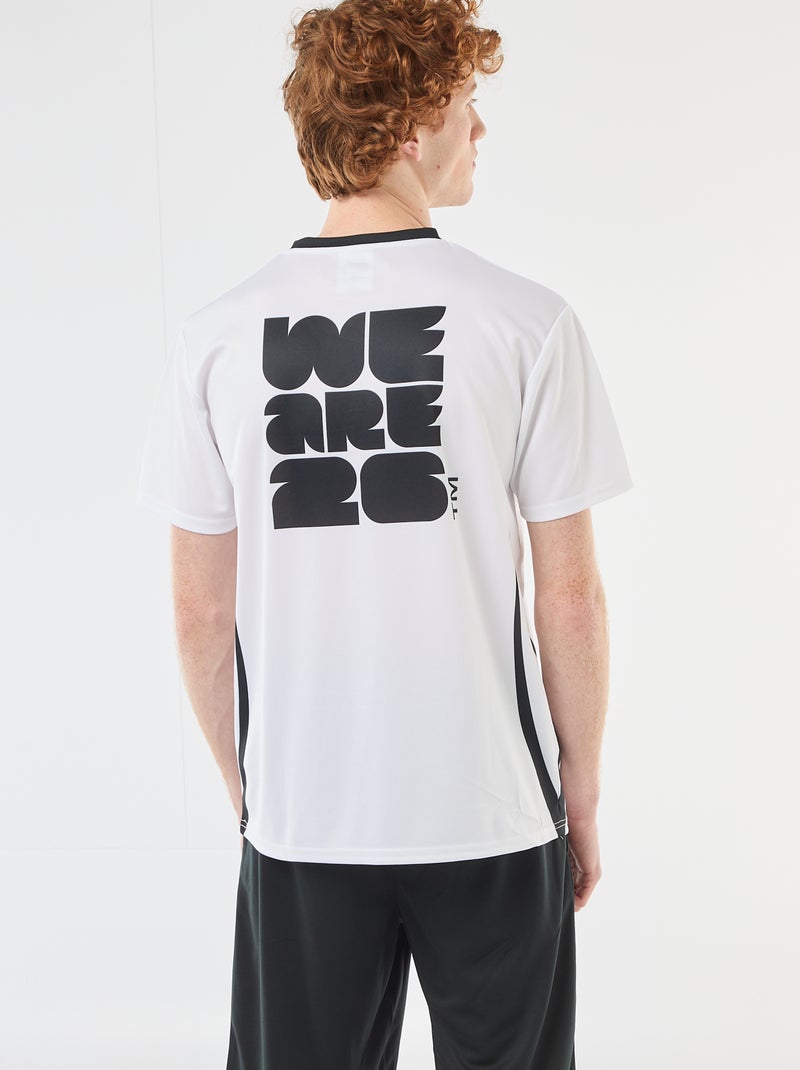 Officieel gelicentieerde T-shirts van de FIFA Wereldbeker 26™ Wit - Kiabi
