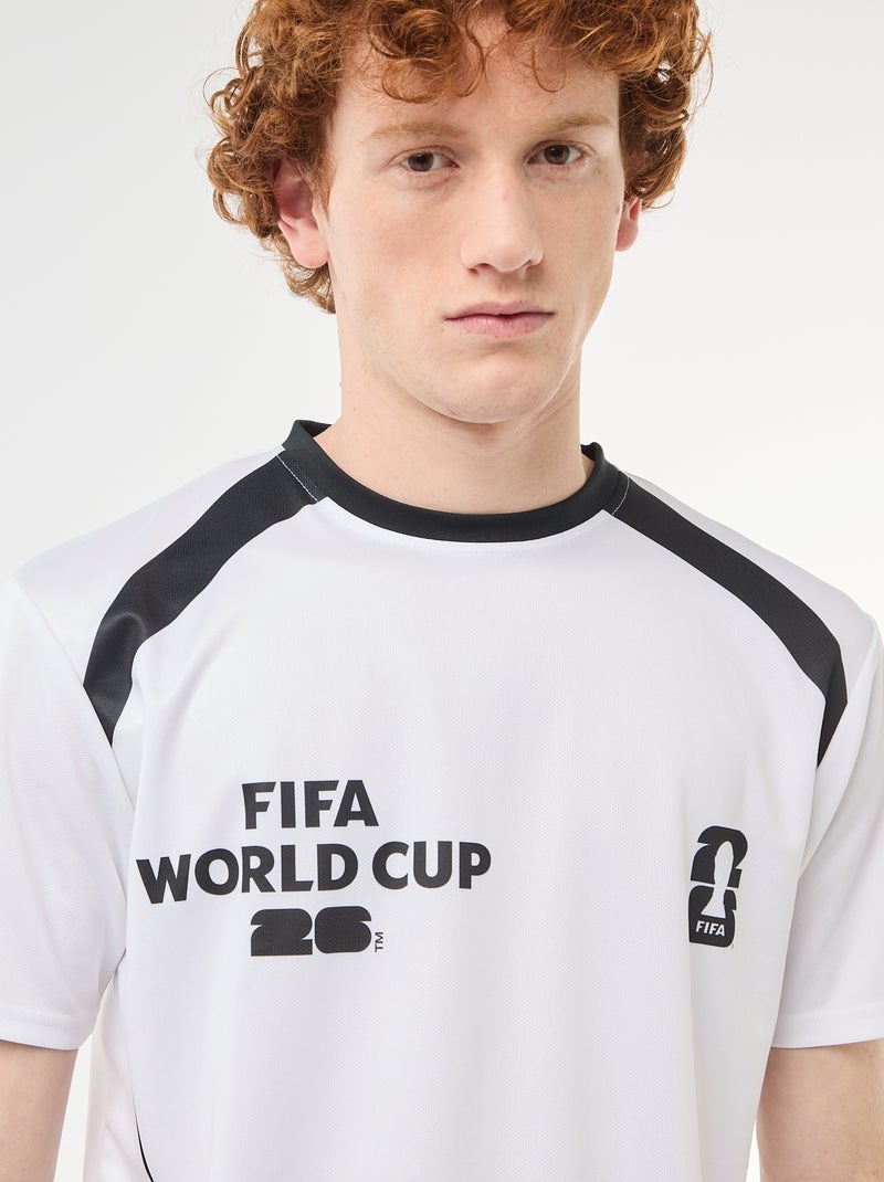 Officieel gelicentieerde T-shirts van de FIFA Wereldbeker 26™ Wit - Kiabi