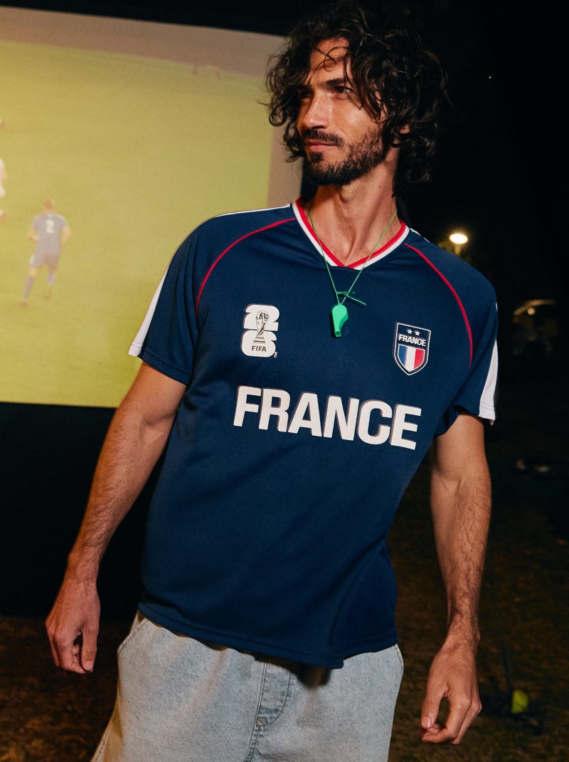 Officieel gelicentieerde T-shirts van het FIFA Wereldkampioenschap 26™ - België Blauw - Kiabi