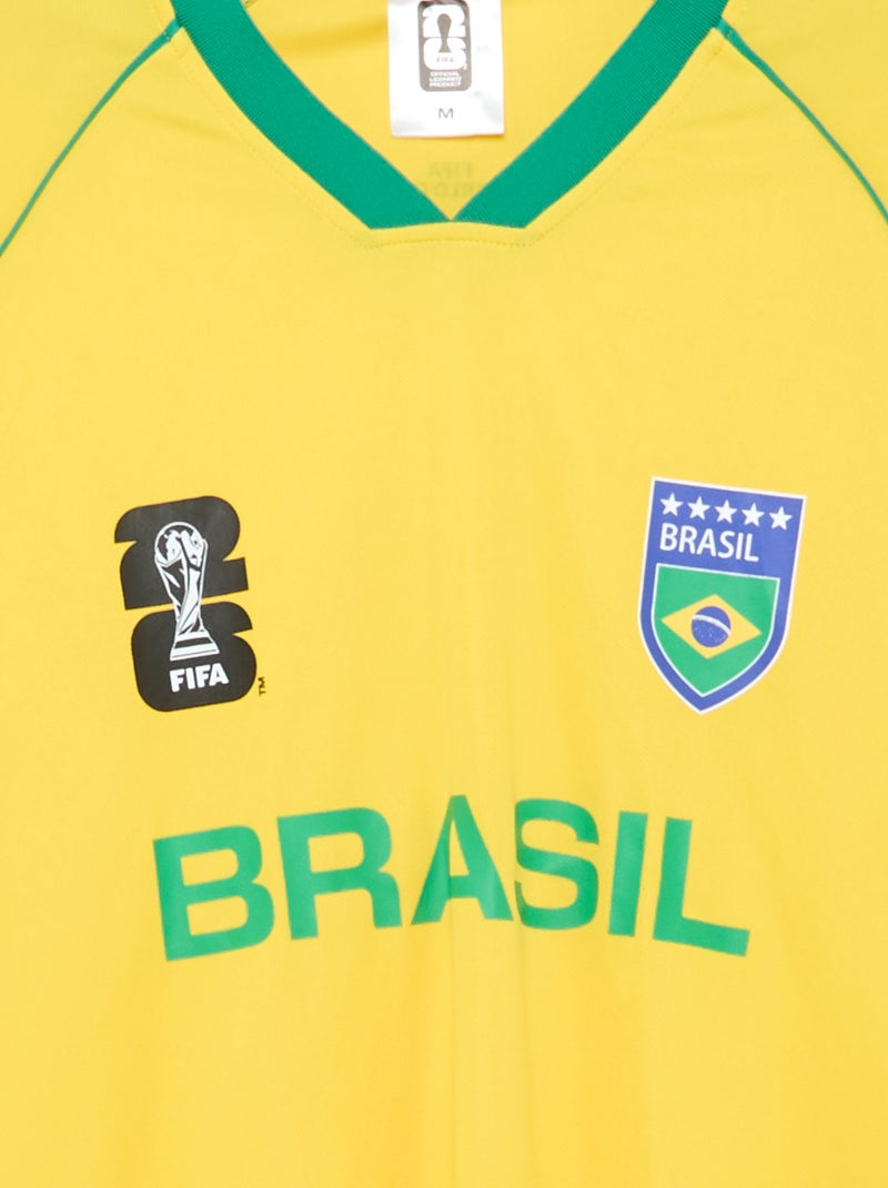 Officieel gelicentieerde T-shirts van het FIFA Wereldkampioenschap 26™ - België Geel - Kiabi
