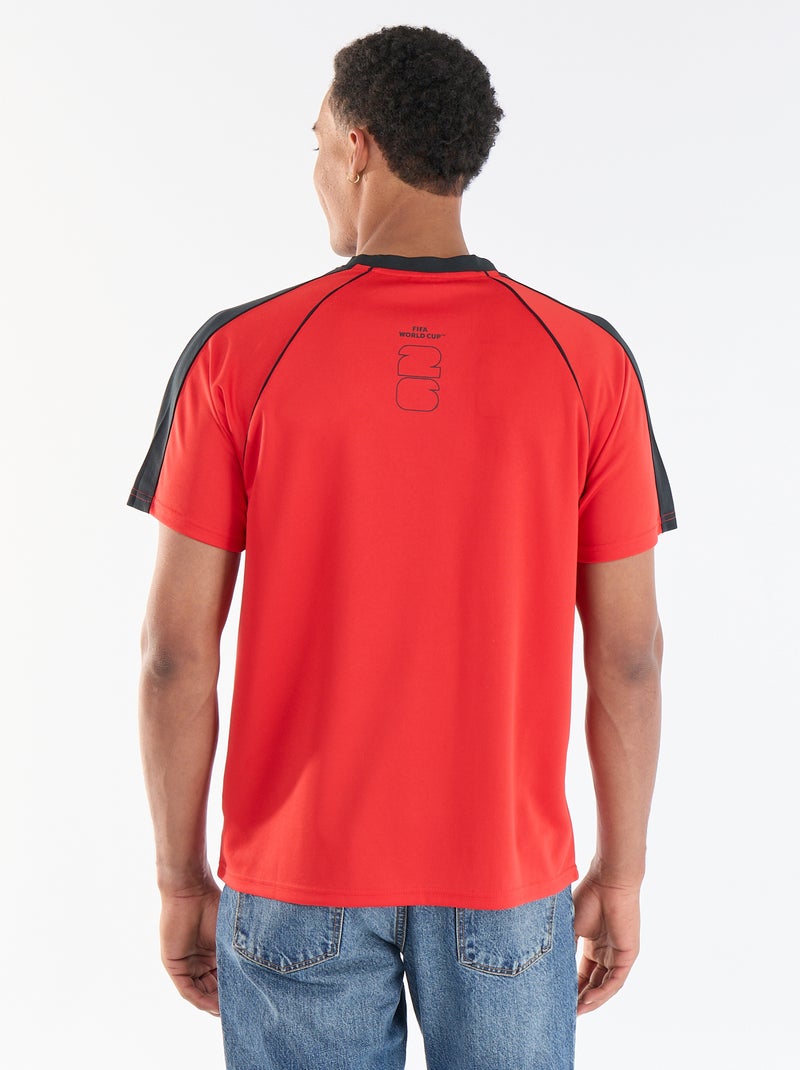 Officieel gelicentieerde T-shirts van het FIFA Wereldkampioenschap 26™ - België Rood - Kiabi