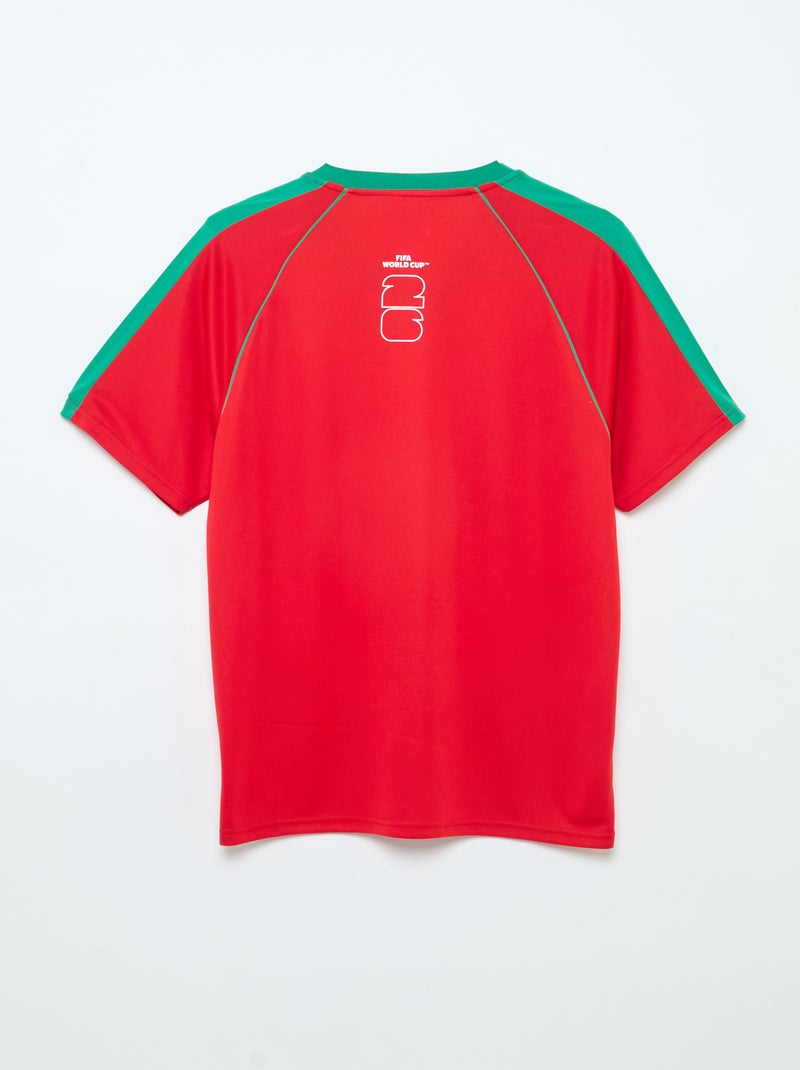 Officieel gelicentieerde T-shirts van het FIFA Wereldkampioenschap 26™ - België Rood - Kiabi