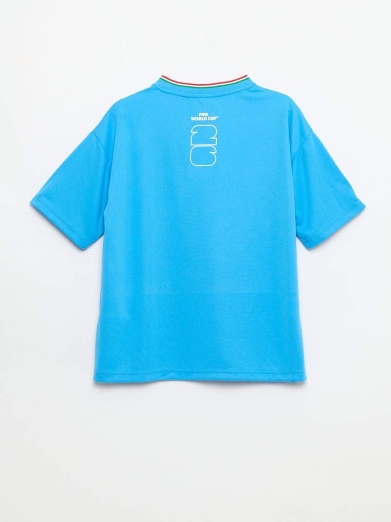 Officieel gelicentieerde T-shirts van het FIFA Wereldkampioenschap 26™ - Brazilië Blauw - Kiabi