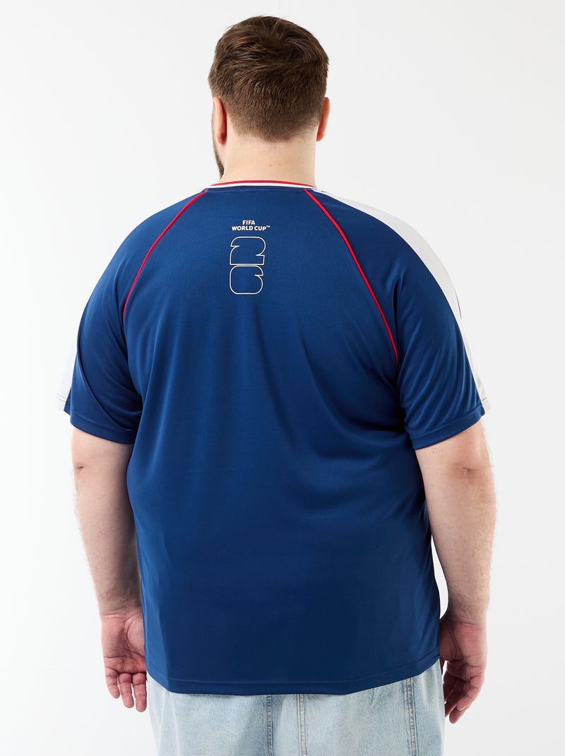 Officieel gelicentieerde T-shirts van het FIFA Wereldkampioenschap 26™ - Frankrijk Blauw - Kiabi