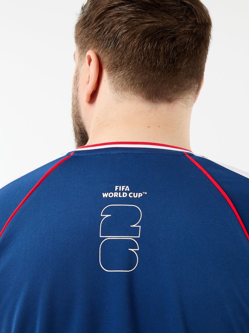 Officieel gelicentieerde T-shirts van het FIFA Wereldkampioenschap 26™ - Frankrijk Blauw - Kiabi