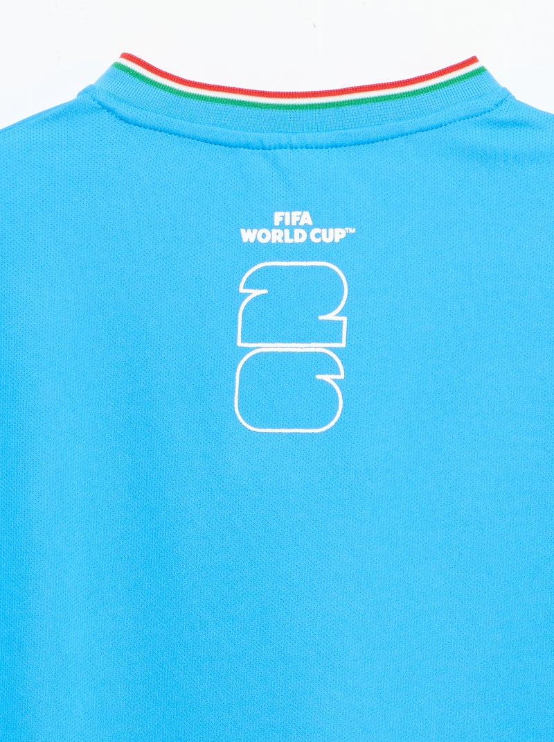 Officieel gelicentieerde T-shirts van het FIFA Wereldkampioenschap 26™ - Italië Blauw - Kiabi