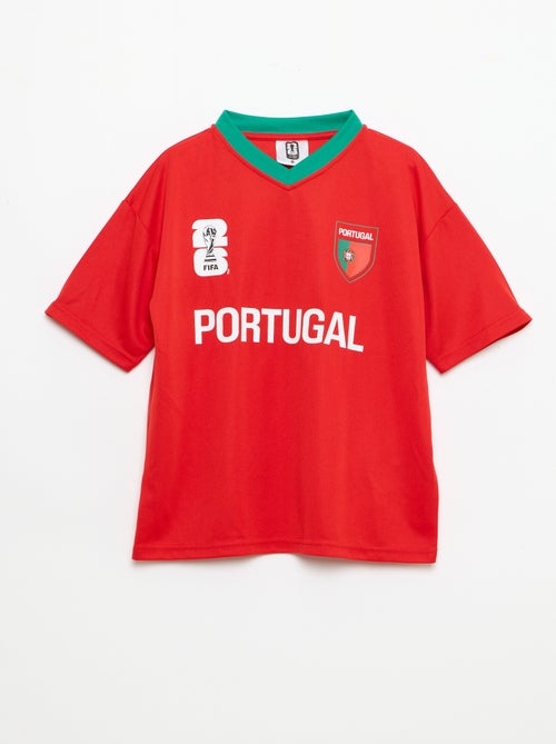 Officieel gelicentieerde T-shirts van het FIFA Wereldkampioenschap 26™ - Portugal - Kiabi