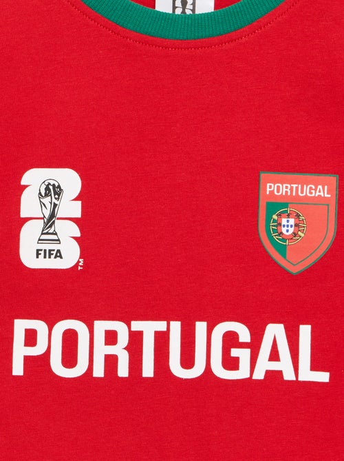 Officieel gelicentieerde T-shirts van het FIFA Wereldkampioenschap 26™ - Portugal - Kiabi
