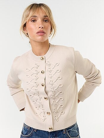Officier vest met decoratieve galons