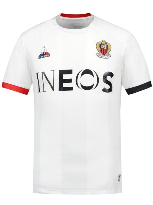 OGC Nice Maillot Authentique Extérieur Homme Le Coq Sportif 23/24 - Kiabi