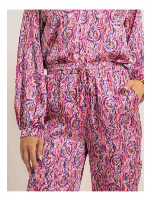 OGOTA blouse met patroon en zwierige pasvorm - Kiabi OGOTA blouse met patroon en zwierige pasvorm - Kiabi