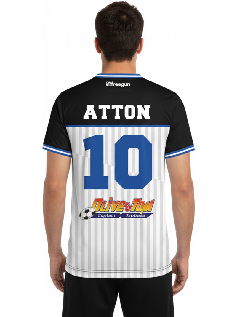 Olive and tom atton heren t-shirt Wit - Kiabi