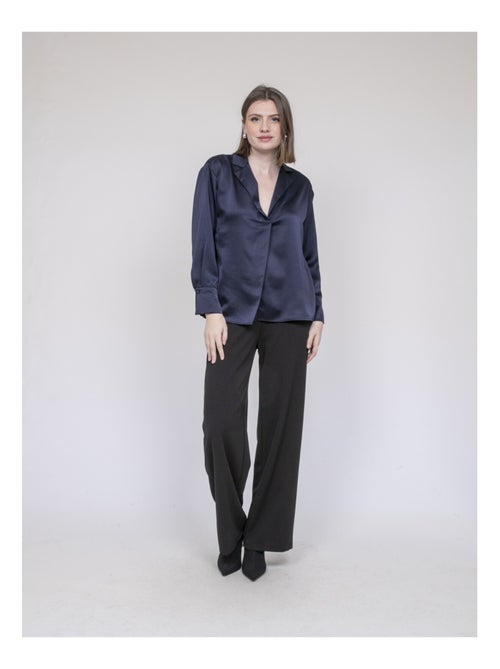 Omalia blouse met satijneffect - Kiabi Omalia blouse met satijneffect - Kiabi