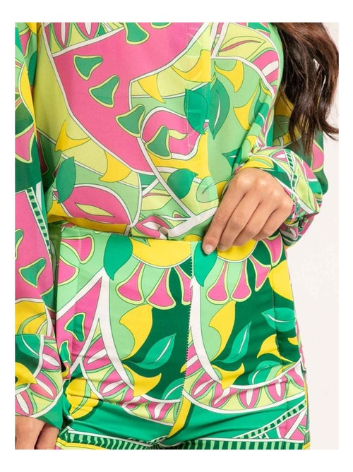 Ombelle-patroon shirt - Kiabi Ombelle-patroon shirt - Kiabi