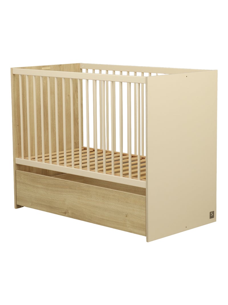 Ombouwbare combinatie bedlade Bruin - Kiabi