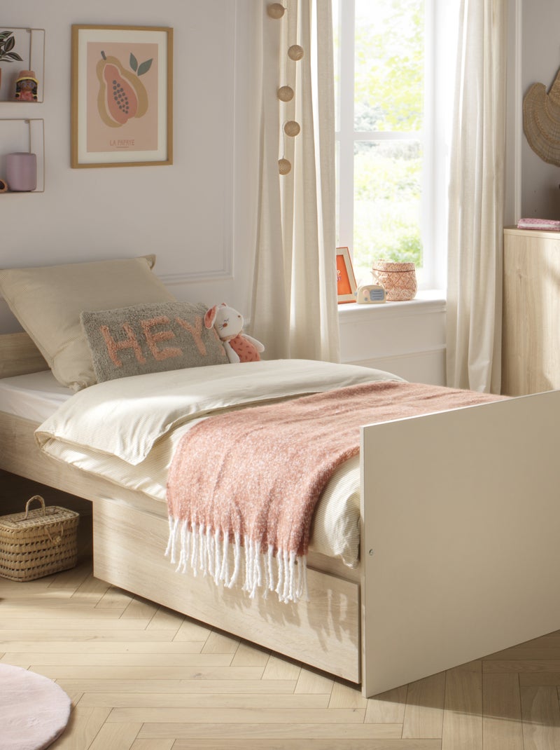 Ombouwbare combinatie bedlade Bruin - Kiabi