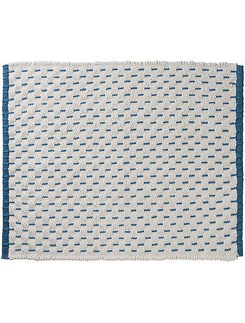 Omkeerbaar decoratief katoenen vloerkleed