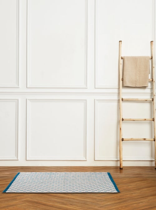 Omkeerbaar decoratief katoenen vloerkleed - Kiabi