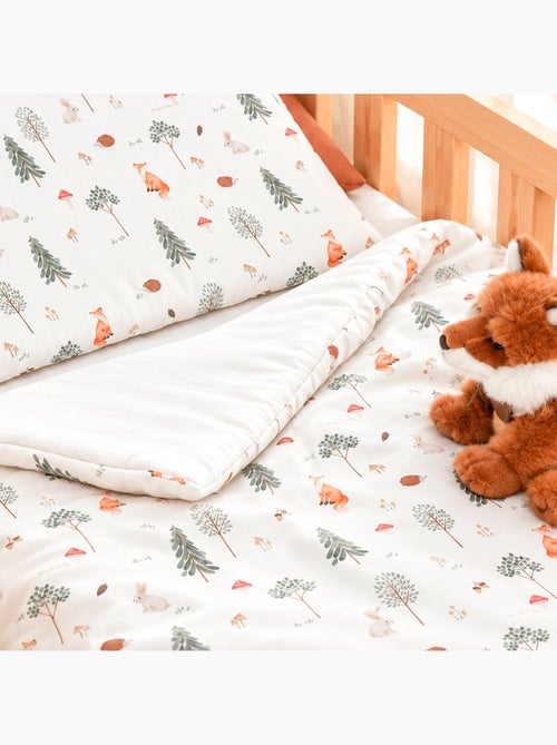 Omkeerbaar kinderdekbed en -kussen van katoenen mousseline | sevira kids - Kiabi