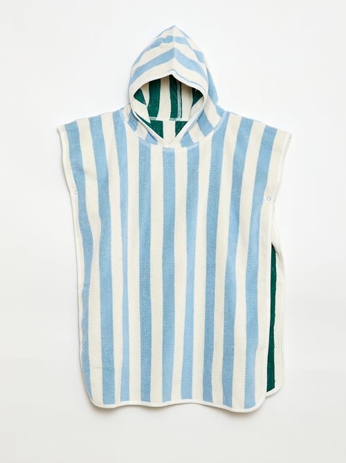 Omkeerbare badponcho van badstof - Kiabi