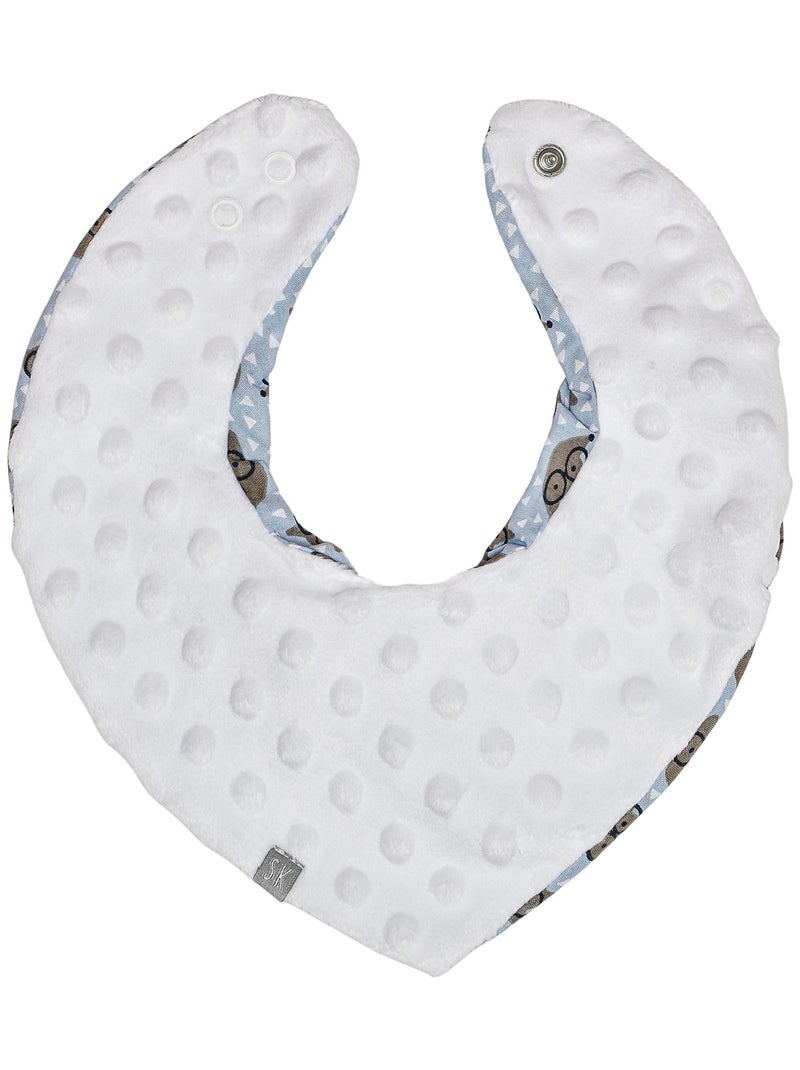 Omkeerbare bandana nekwarmer, eli Blauw - Kiabi