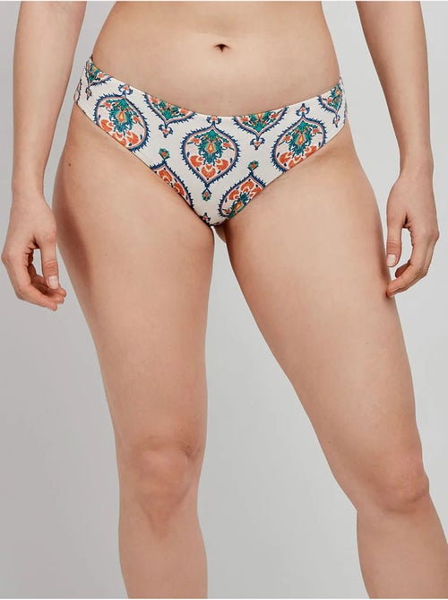 Omkeerbare bikini broekje bedrukte stof - Kiabi Omkeerbare bikini broekje bedrukte stof - Kiabi