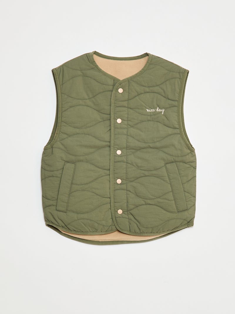 Omkeerbare bodywarmer Rose - Kiabi