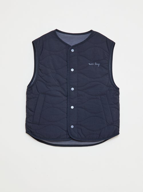 Omkeerbare bodywarmer - Kiabi Omkeerbare bodywarmer - Kiabi