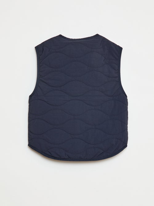 Omkeerbare bodywarmer - Kiabi Omkeerbare bodywarmer - Kiabi