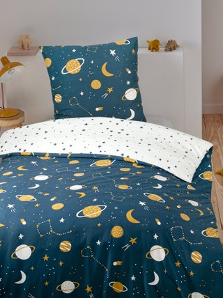 Omkeerbare dekbedset voor 1-persoonsbed