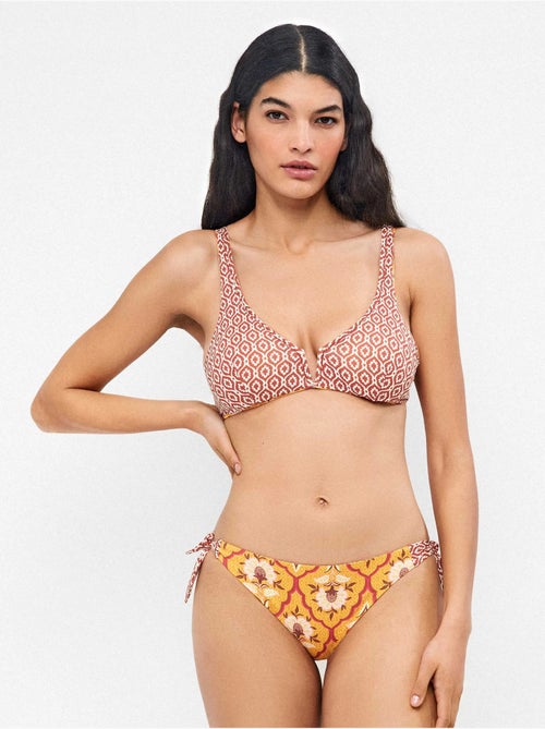 Omkeerbare en verstelbare bikinibroekje - Kiabi Omkeerbare en verstelbare bikinibroekje - Kiabi